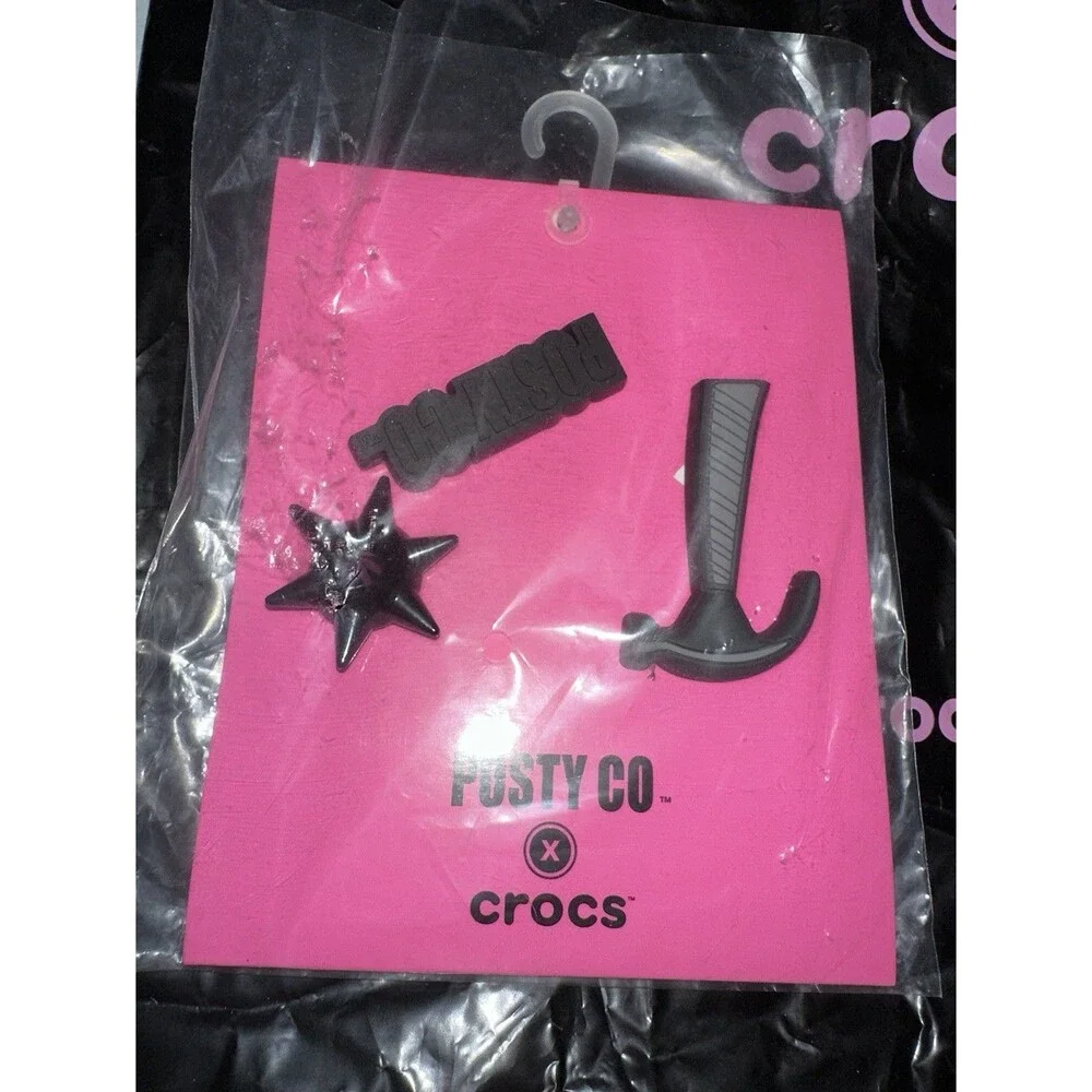 RARE Post Malone x Crocs 5th Collab Friends & Family M10/W12 + Charms & Card